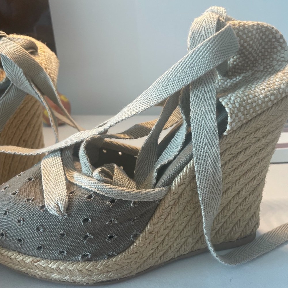 Stella McCartney Laser Cut Wedges